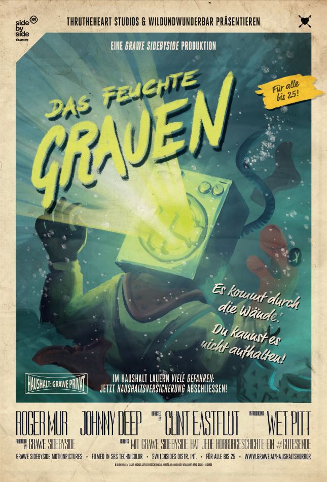 Filmplakat Das feuchte Grauen
