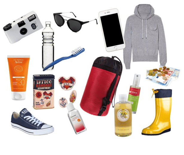 Festival-Packliste