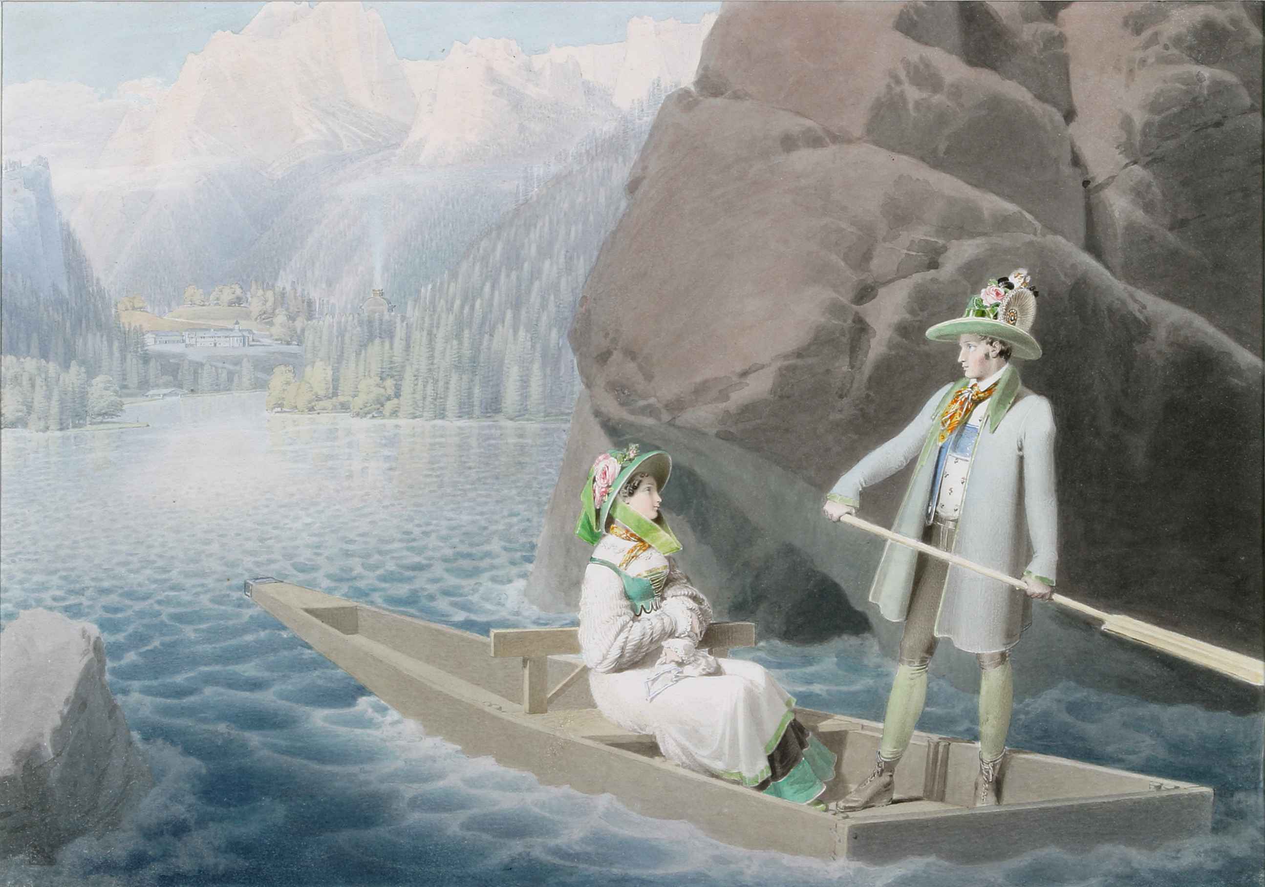 Gemälde Erzherzog Johann und Anna