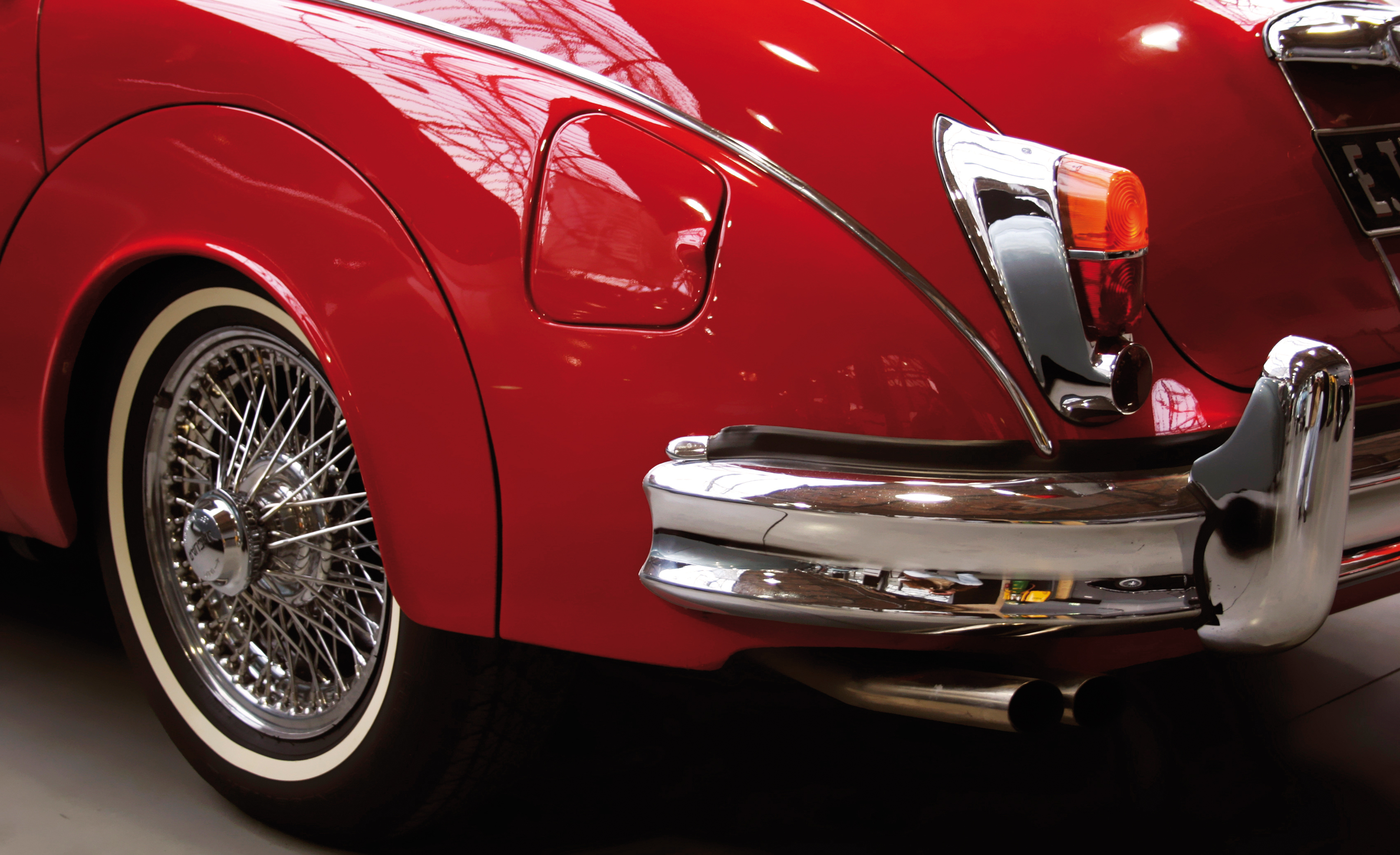 Roter Oldtimer